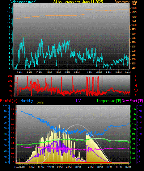 24 Hour Graph for Day 11