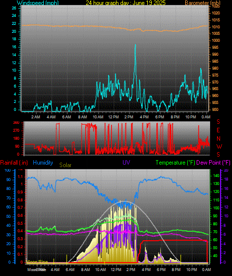 24 Hour Graph for Day 19