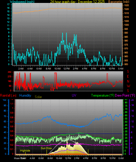 24 Hour Graph for Day 12