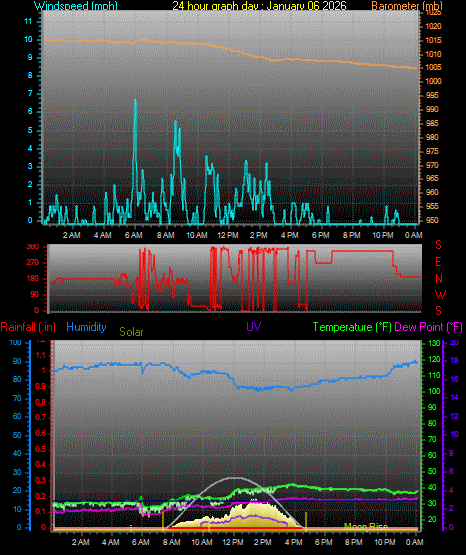 24 Hour Graph for Day 06
