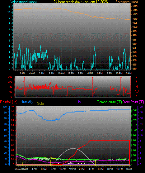 24 Hour Graph for Day 10