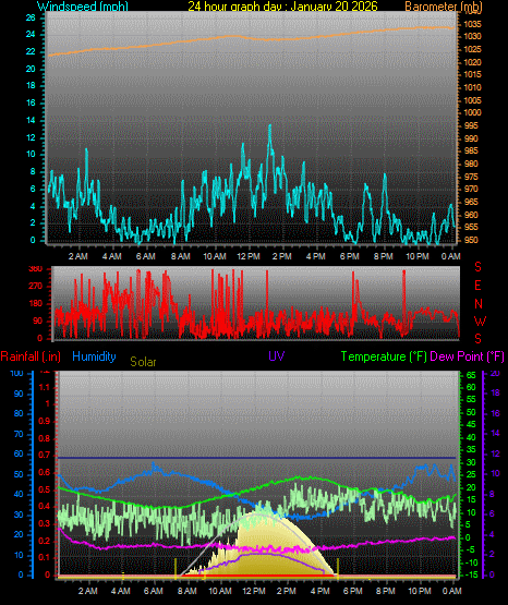 24 Hour Graph for Day 20