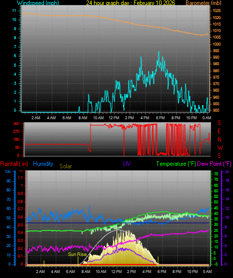 24 Hour Graph for Day 10