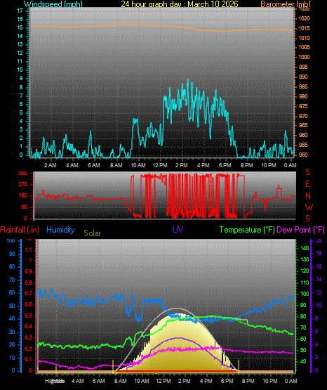 24 Hour Graph for Day 10