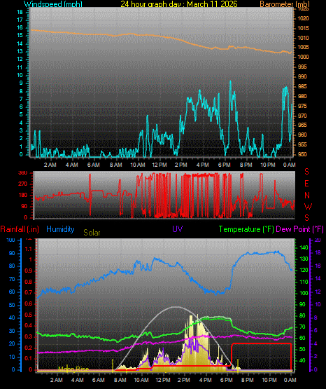24 Hour Graph for Day 11