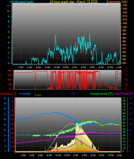 24 Hour Graph for Day 19