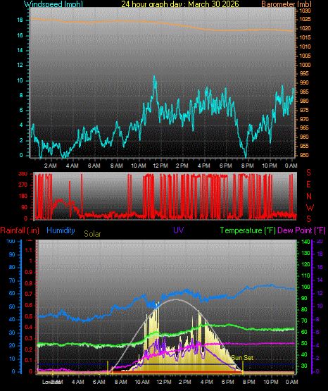 24 Hour Graph for Day 30