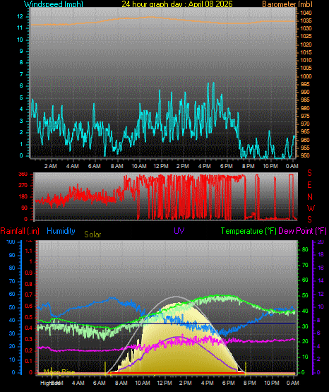 24 Hour Graph for Day 08