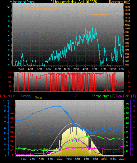 24 Hour Graph for Day 10