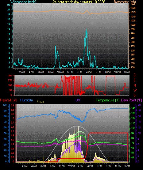 24 Hour Graph for Day 10