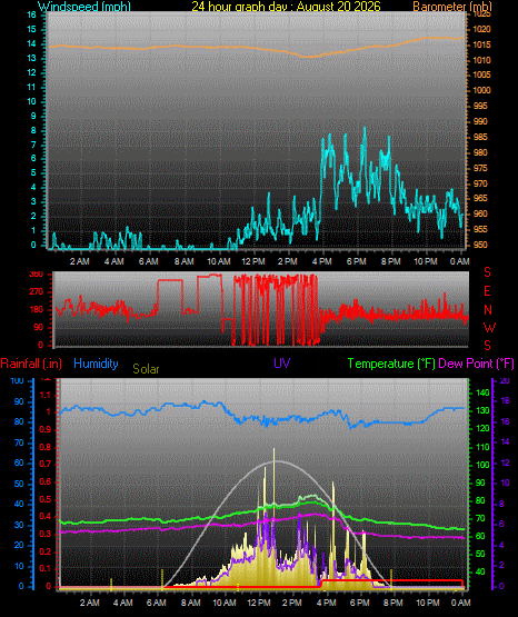 24 Hour Graph for Day 20