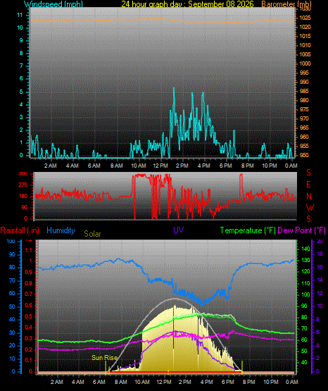 24 Hour Graph for Day 08