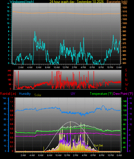 24 Hour Graph for Day 10