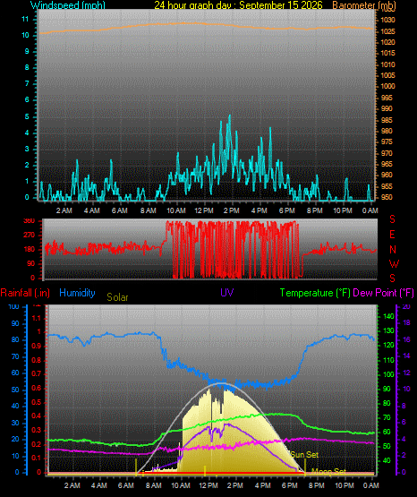 24 Hour Graph for Day 15