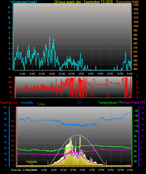 24 Hour Graph for Day 19