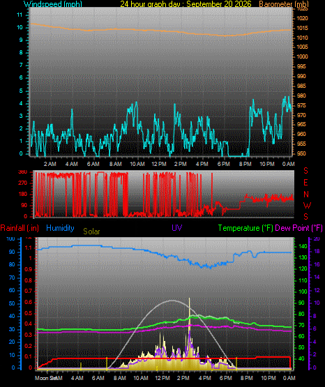 24 Hour Graph for Day 20