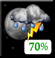 Thursday Night: Showers And Thunderstorms Likely