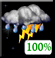Sunday Night: Showers And Thunderstorms