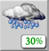 Monday: Chance Rain Showers then Chance Showers And Thunderstorms