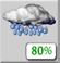 Thursday: Rain Showers