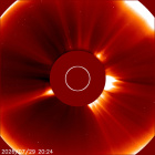 Latest LASCO C2 image of the Sun