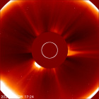 Latest LASCO C2 image of the Sun