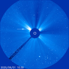 Latest LASCO C3 image of the Sun