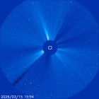 Latest LASCO C3 image of the Sun