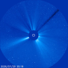 Latest LASCO C3 image of the Sun
