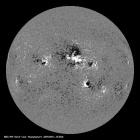 Latest SDO/HMI Magnetogram image of the Sun