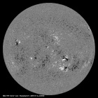 Latest SDO/HMI Magnetogram image of the Sun