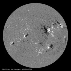 Latest SDO/HMI Magnetogram image of the Sun