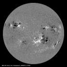 Latest SDO/HMI Magnetogram image of the Sun