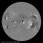 Latest SDO/HMI Magnetogram image of the Sun