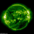 SOHO EIT 195 image of the sun