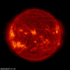 SOHO EIT 304 image of the sun