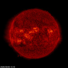 SOHO EIT 304 image of the sun